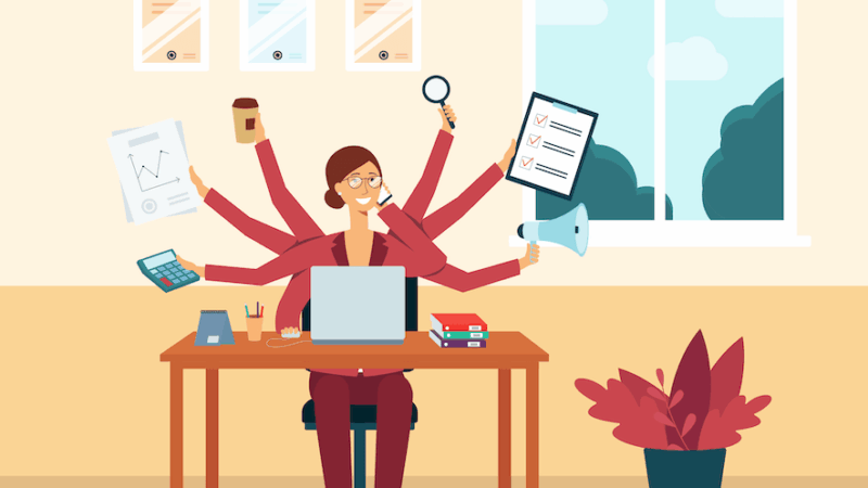 忙しくて時間がない